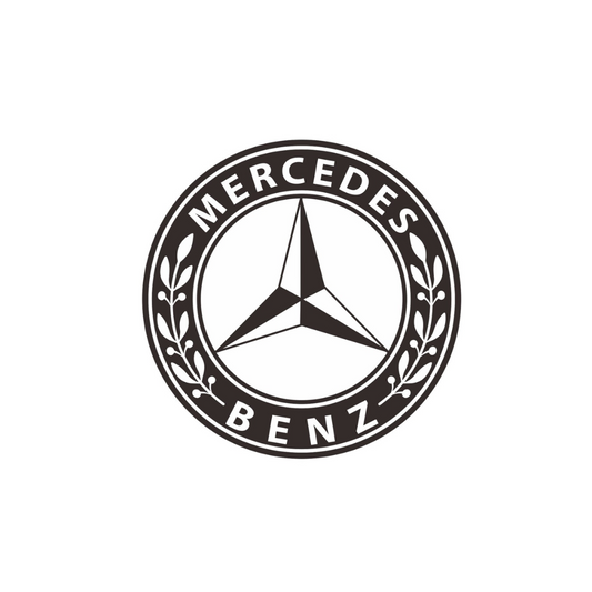 Sticker logo Mercedes Benz v2