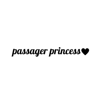 Sticker passenger princess