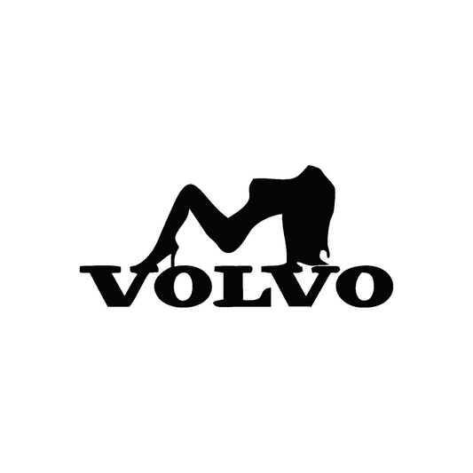Sticker Volvo girl