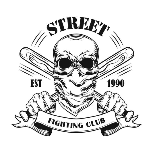 Sticker  Street fight