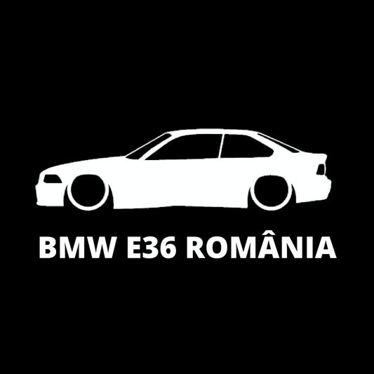 Sticker BMW E36 Romania