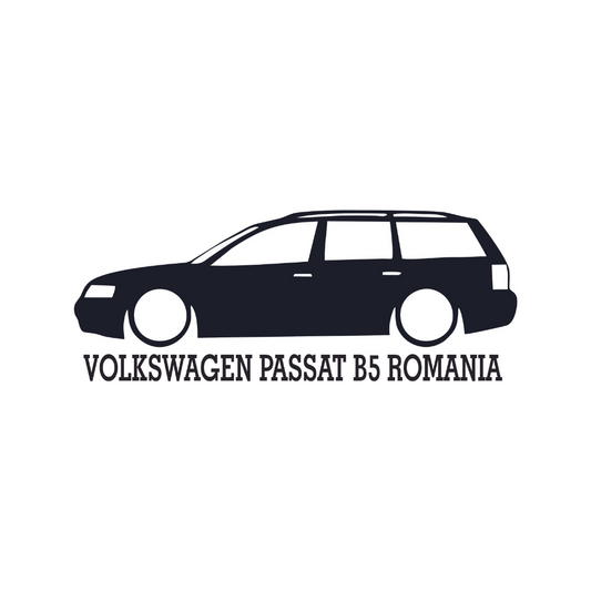 Sticker Volkswagen Passat B5 Romania