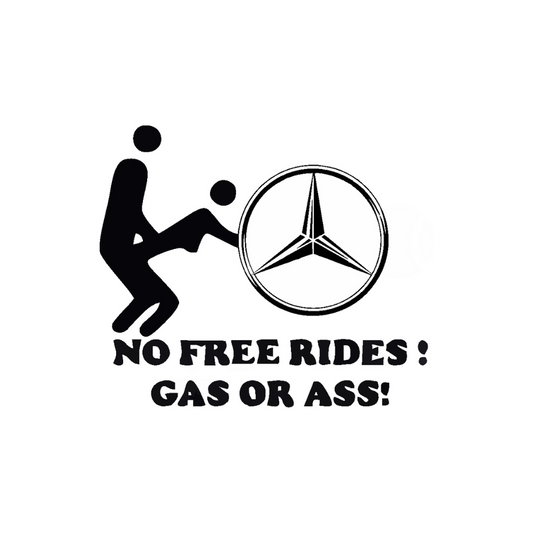 Sticker GAS OR ASS Mercedes Benz