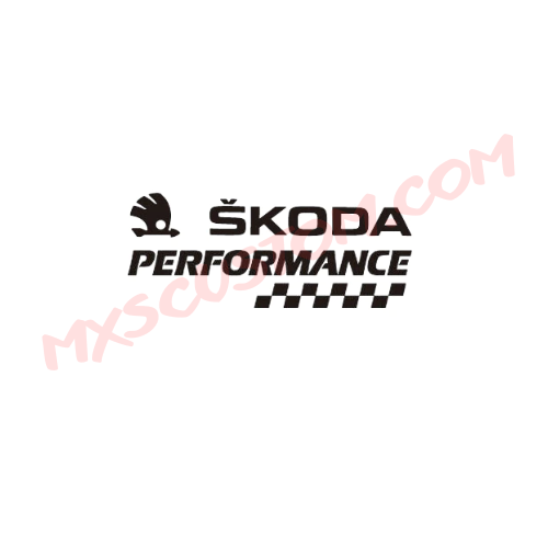 Sticker Skoda Performance