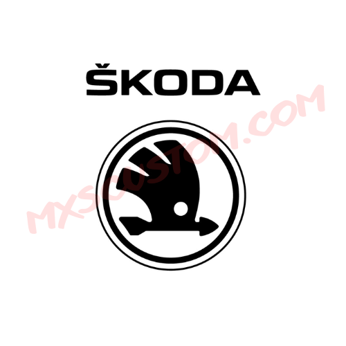 Sticker Skoda logo