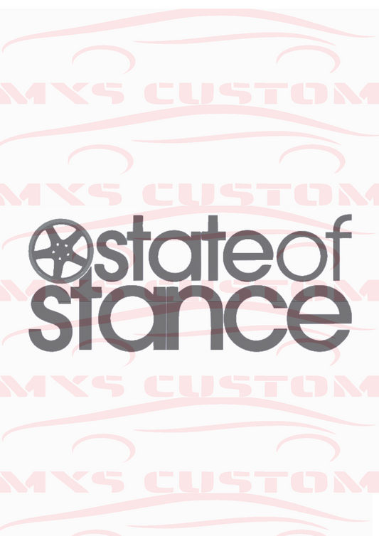Sticker state of stance