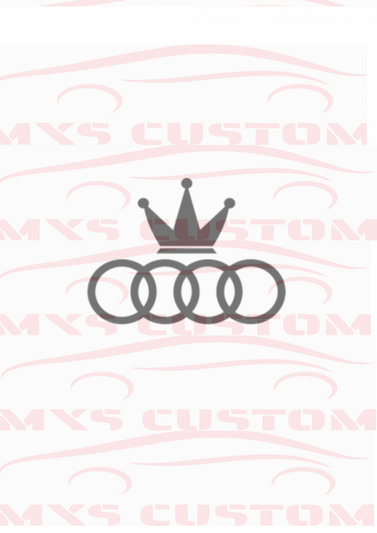 Sticker Audi king