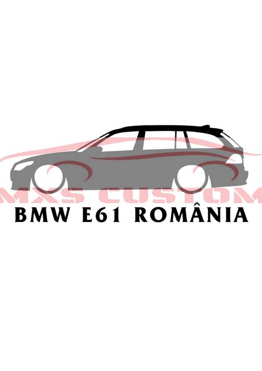 Sticker BMW E61