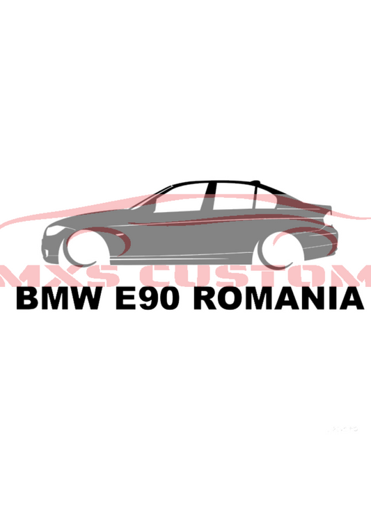 Sticker BMW E90 Romania