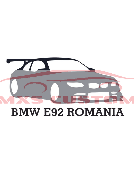 Sticker BMW E92