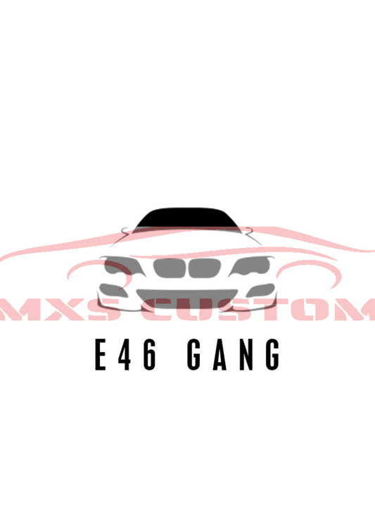 Sticker BMW E46