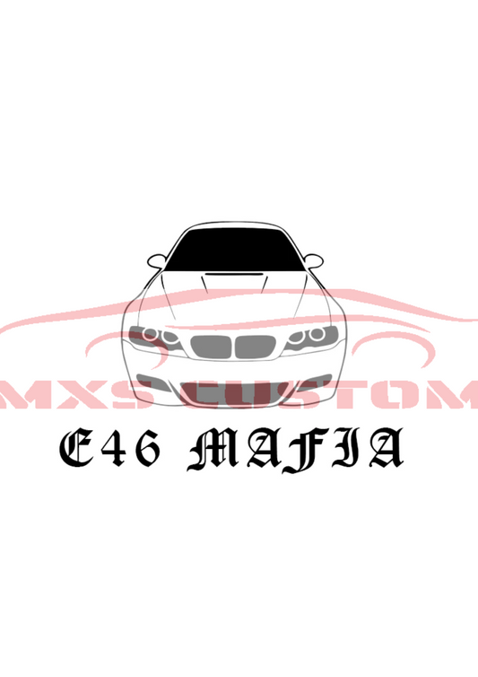 Sticker BMW E46 V2