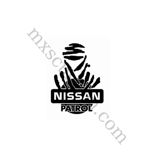 Sticker Nissan Patrol 4x4 off-road