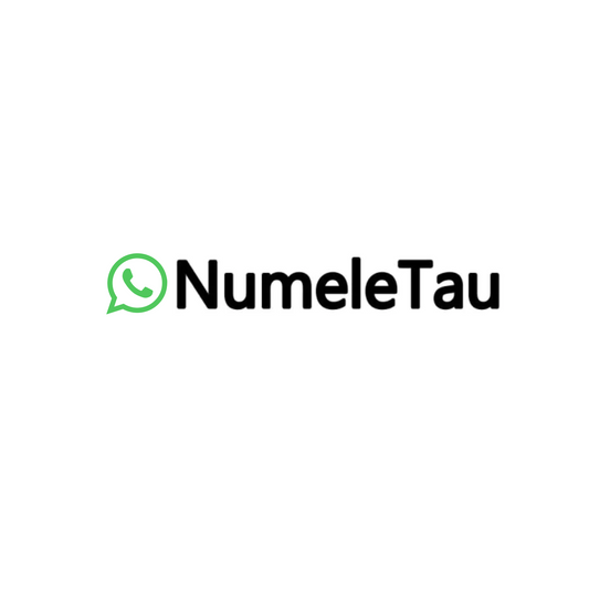 Sticker WhatsApp Personalizat cu Numele Tau