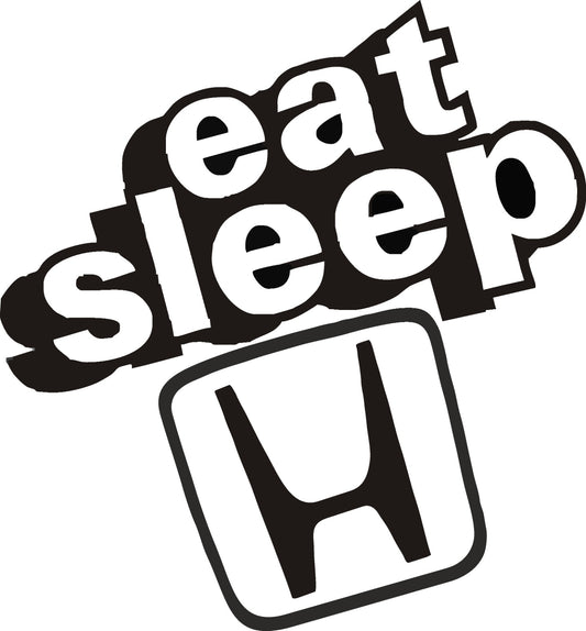 Sticker EAT SLEEP HONDA