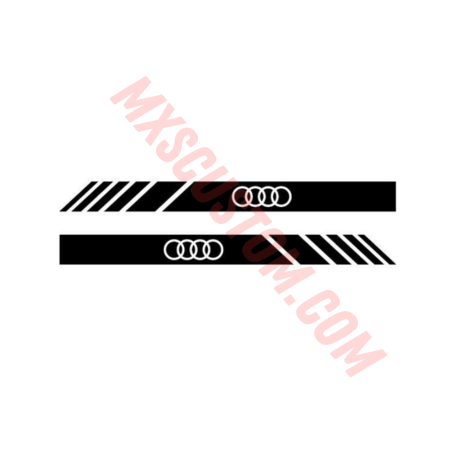 Set 2 stickere dungi Audi