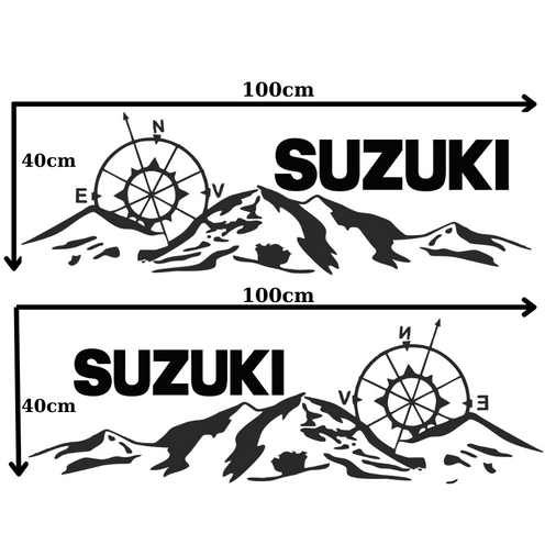 Set 2 stickere offroad Suzuki