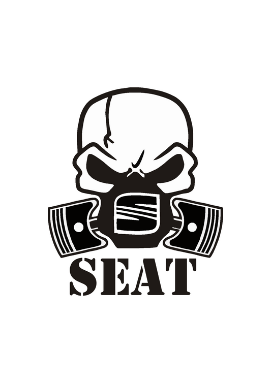 Sticker Seat Skull