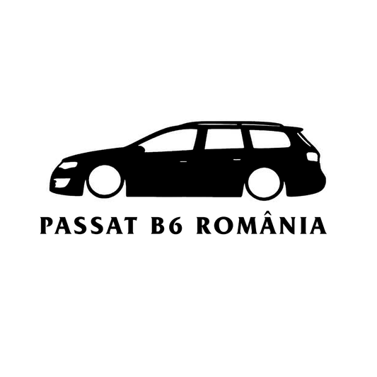 Sticker Volkswagen Passat B6 break Romania