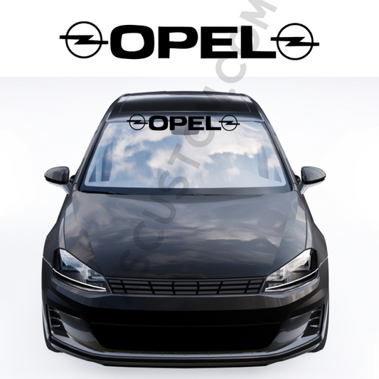 Sticker parbriz Opel