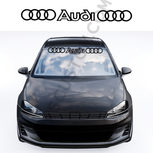 Sticker parbriz Audi