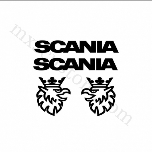 Set Stickere Scania