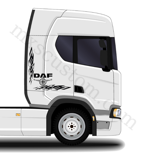 Sticker Daf lateral