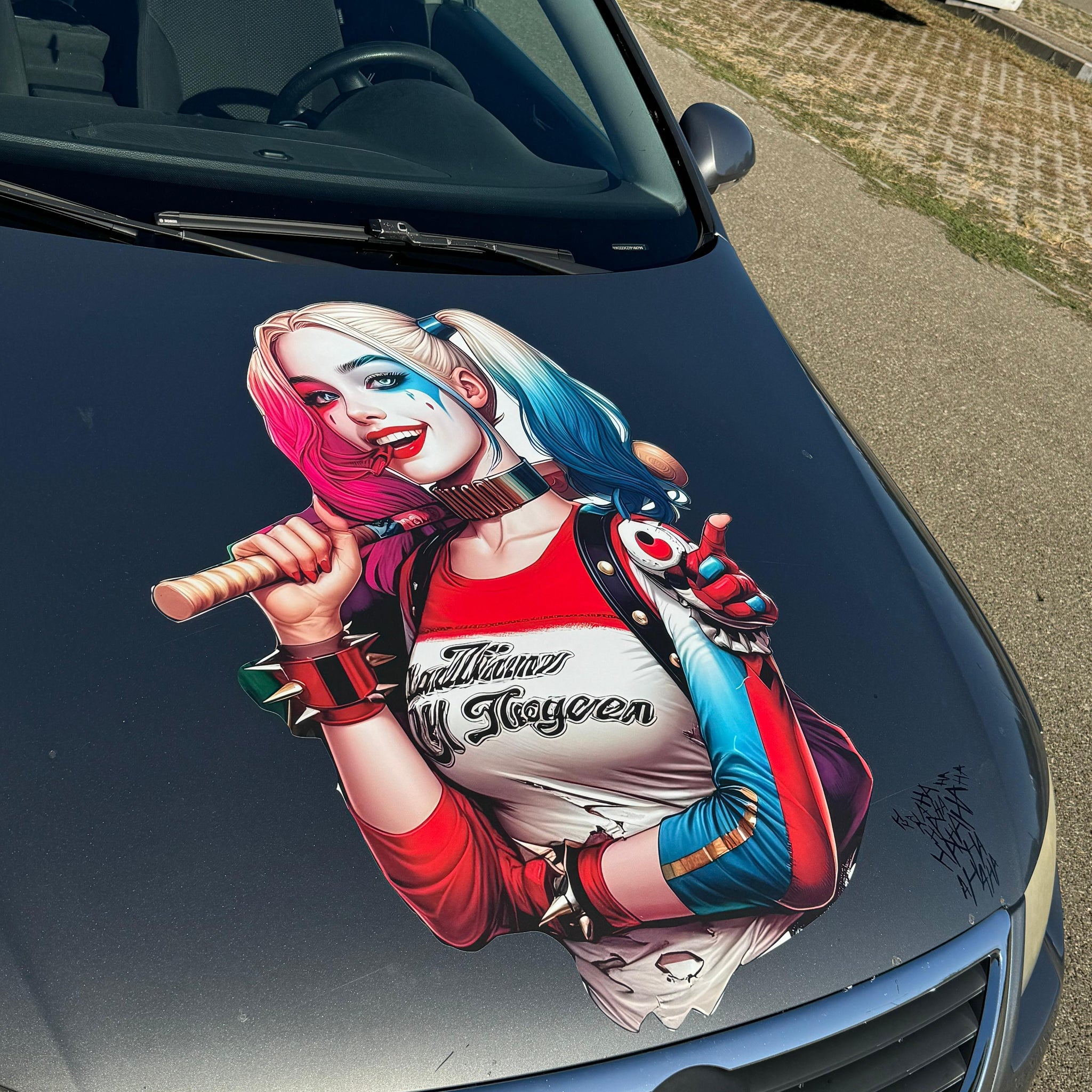 Sticker Harley Queen