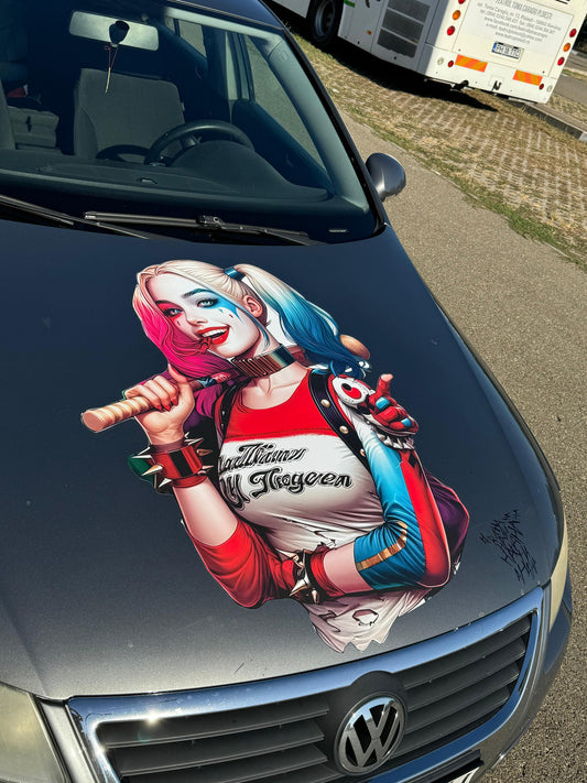 Sticker Harley Queen