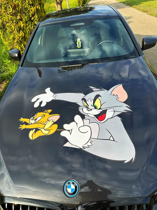 Sticker Tom & Jerry v5