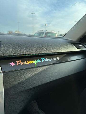 Sticker passenger princess