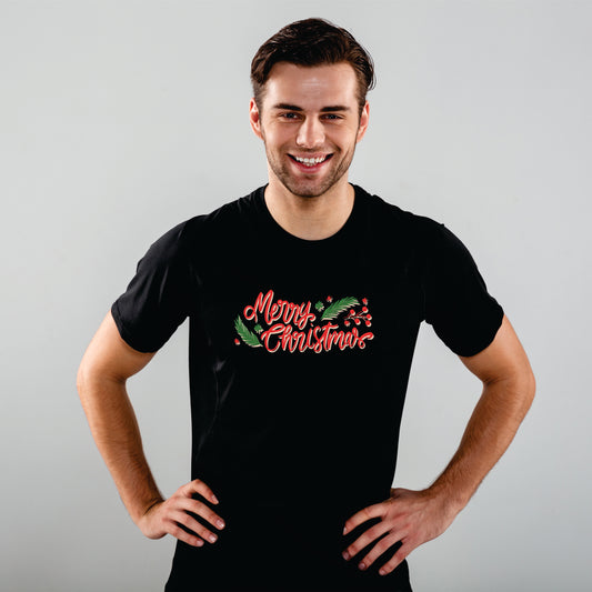 Tricou Barbat Merry Christmas v4