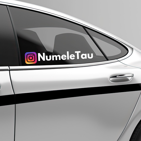 Sticker Instagram Personalizat cu Numele Tau