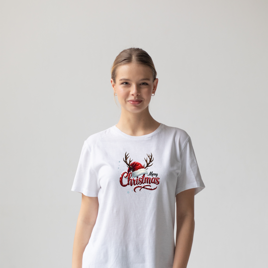 Tricou Dama Merry Christmas v2
