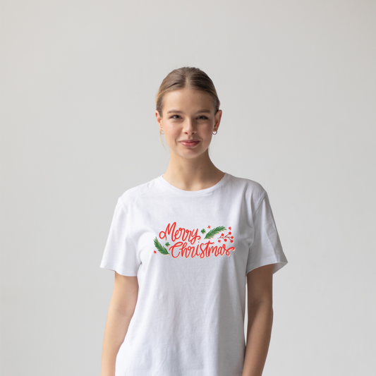 Tricou Dama Merry Christmas v5