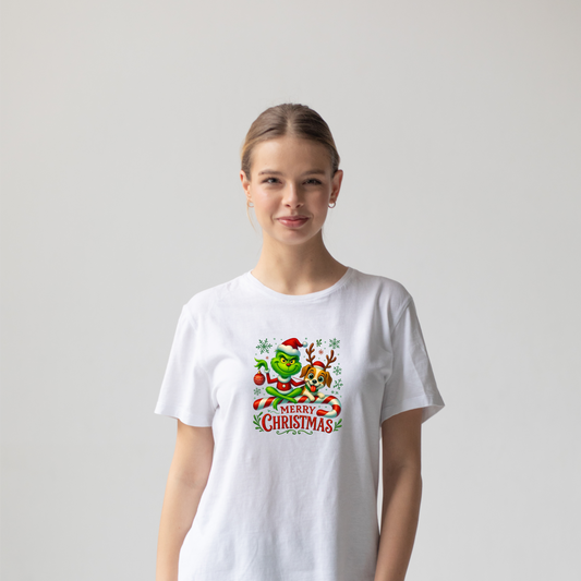 Tricou Dama Merry Christmas v3