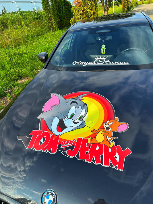 Sticker Tom & Jerry v4