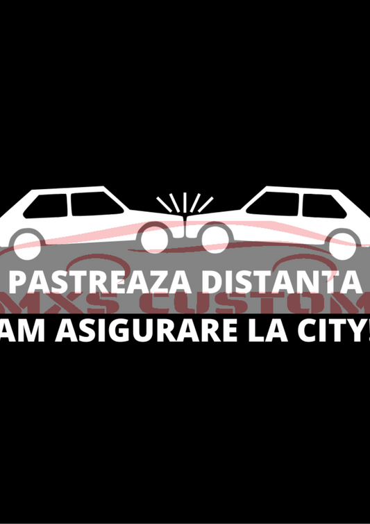 Sticker Asigurare City