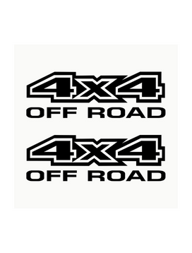 Set 2 Stickere 4x4 OFF ROAD v2