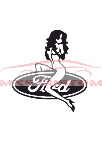 Sticker  Ford girl