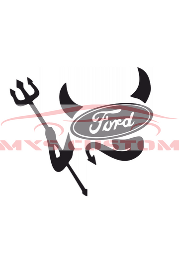 Sticker  Ford devil