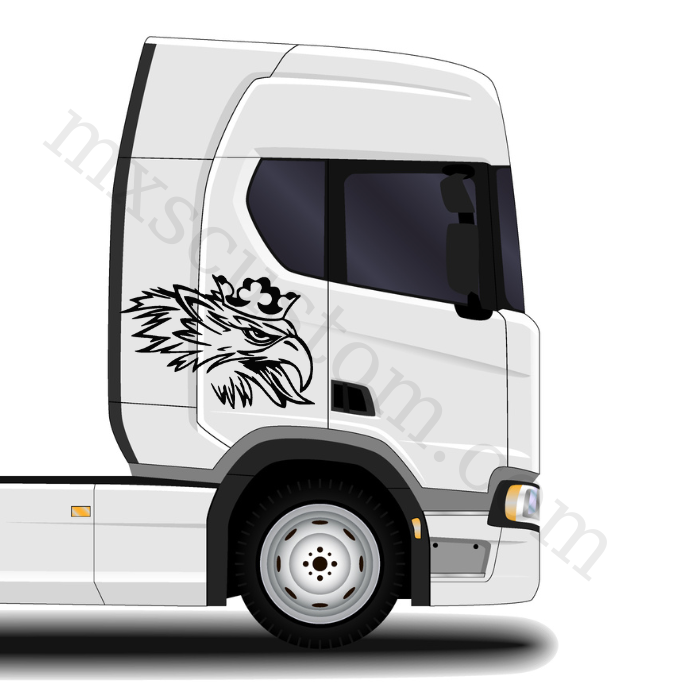 Scania R500 Sticker Sticker Scania vultur