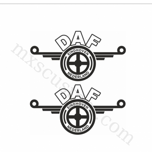 Daf Spring Sticker Stickere Daf